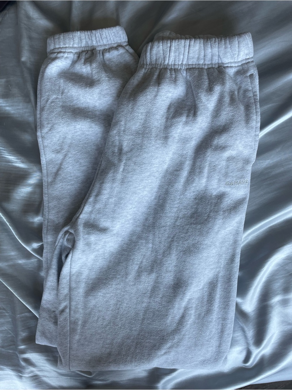 Garage Light Gray Cuffed Sweatpants